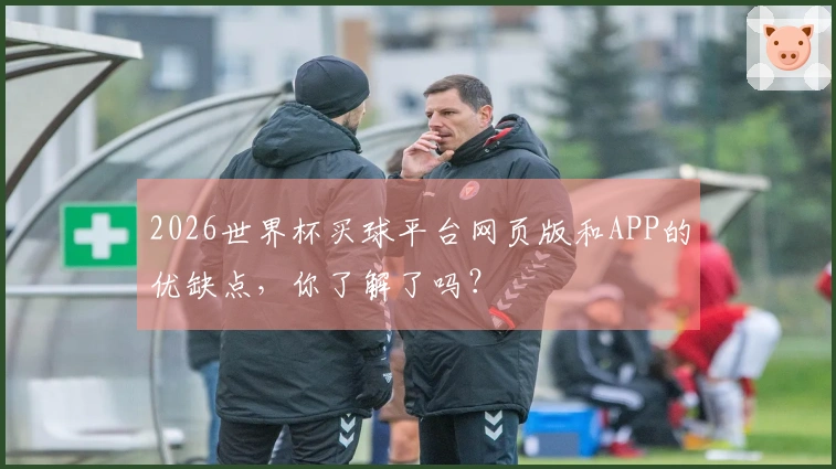 2026世界杯买球平台网页版和APP的优缺点，你了解了吗？