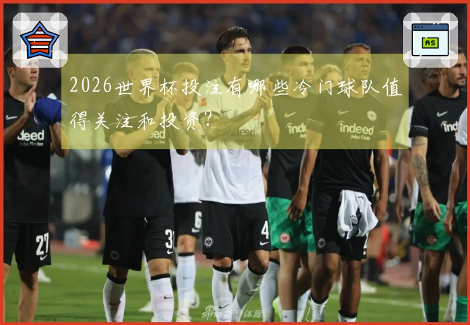 2026世界杯投注有哪些冷门球队值得关注和投资？